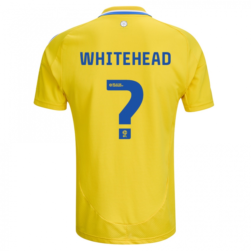 Criança Camisola Louie Whitehead #0 Azul Amarelo Alternativa 2024/25 Camisa Brasil