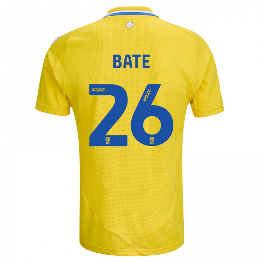 Criança Camisola Lewis Bate #26 Azul Amarelo Alternativa 2024/25 Camisa Brasil