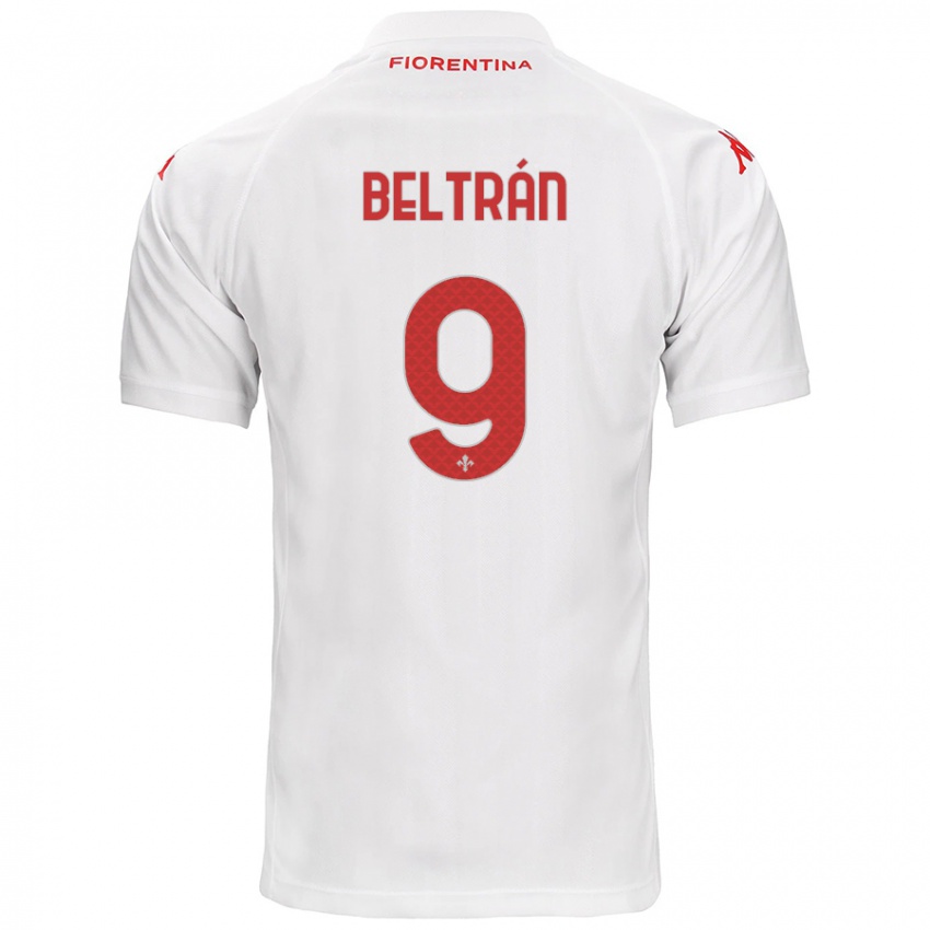 Criança Camisola Lucas Beltrán #9 Branco Alternativa 2024/25 Camisa Brasil