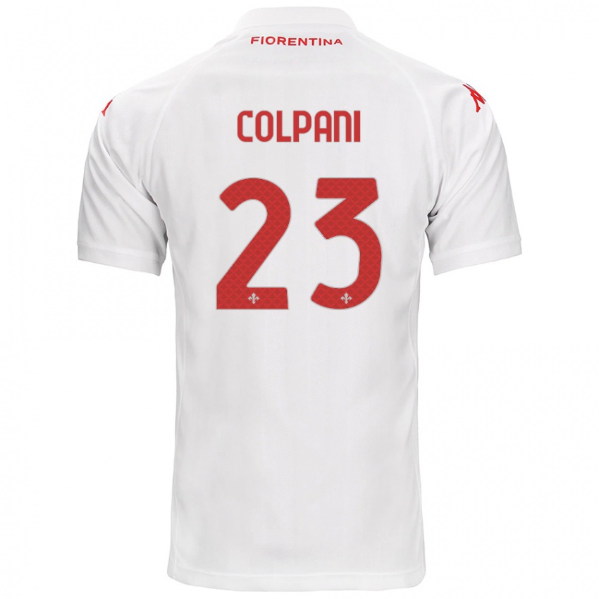 Criança Camisola Andrea Colpani #23 Branco Alternativa 2024/25 Camisa Brasil