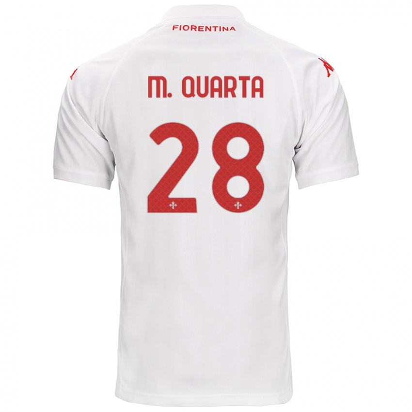 Criança Camisola Lucas Martínez Quarta #28 Branco Alternativa 2024/25 Camisa Brasil