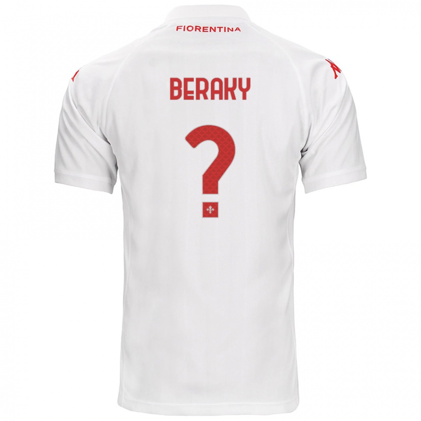 Criança Camisola Mussie Beraky #0 Branco Alternativa 2024/25 Camisa Brasil