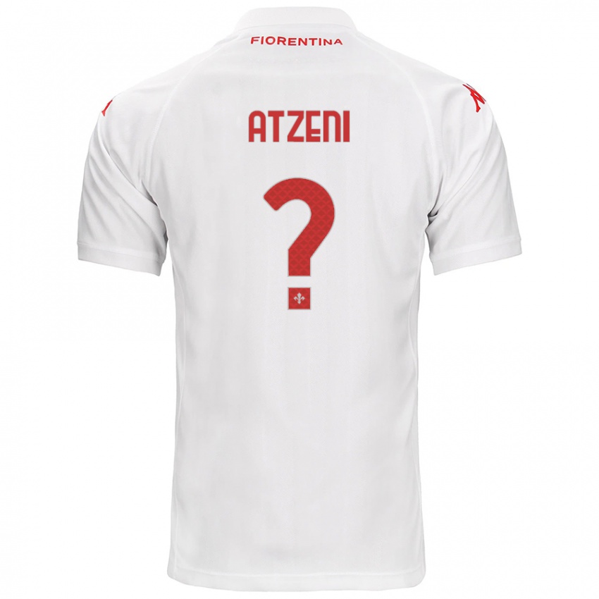 Criança Camisola Davide Atzeni #0 Branco Alternativa 2024/25 Camisa Brasil