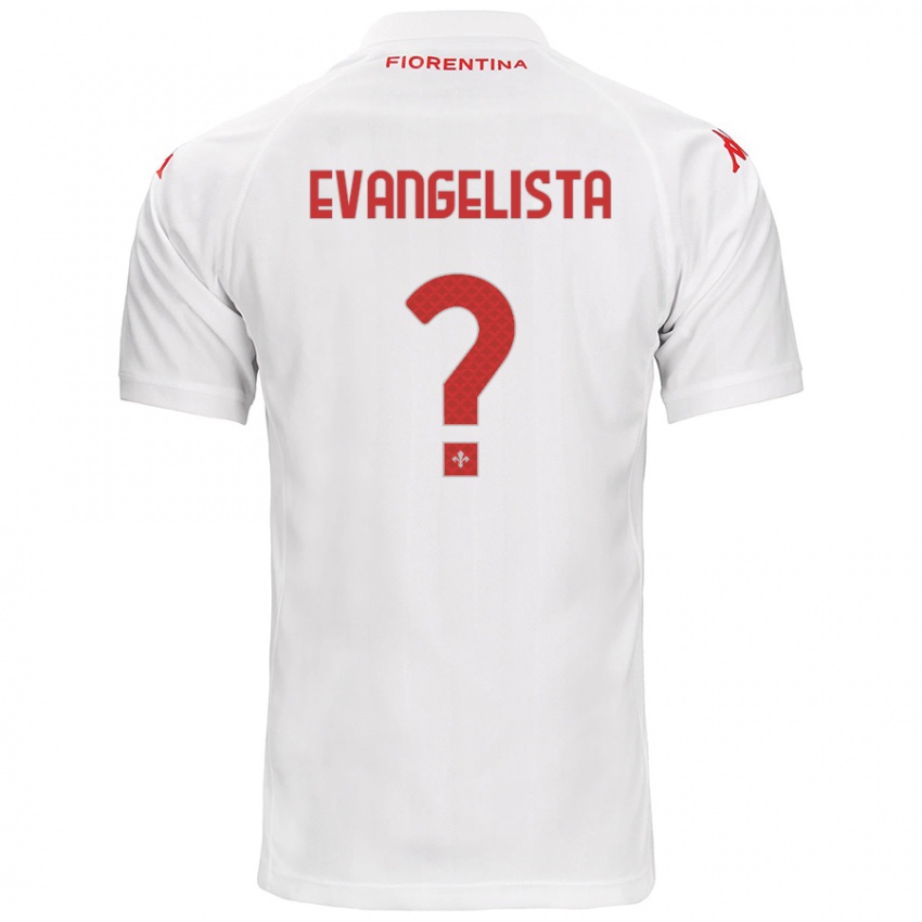 Criança Camisola Carlo Evangelista #0 Branco Alternativa 2024/25 Camisa Brasil