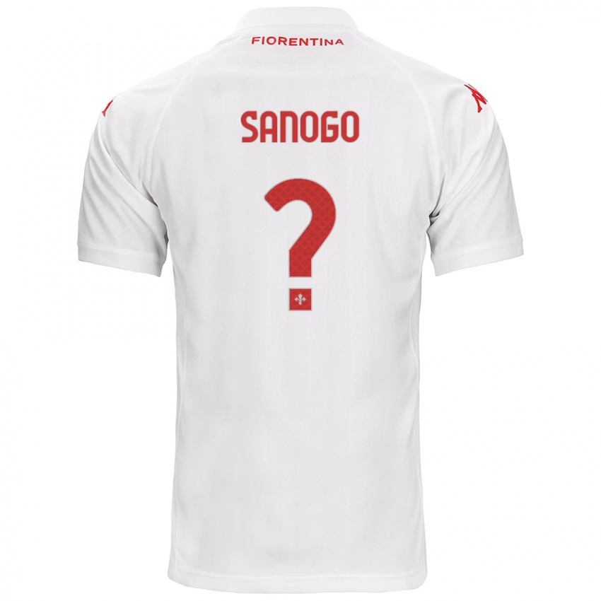 Criança Camisola Bassidy Sanogo #0 Branco Alternativa 2024/25 Camisa Brasil