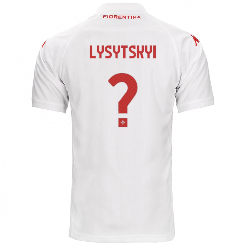 Criança Camisola Andriy Lysytskyi #0 Branco Alternativa 2024/25 Camisa Brasil