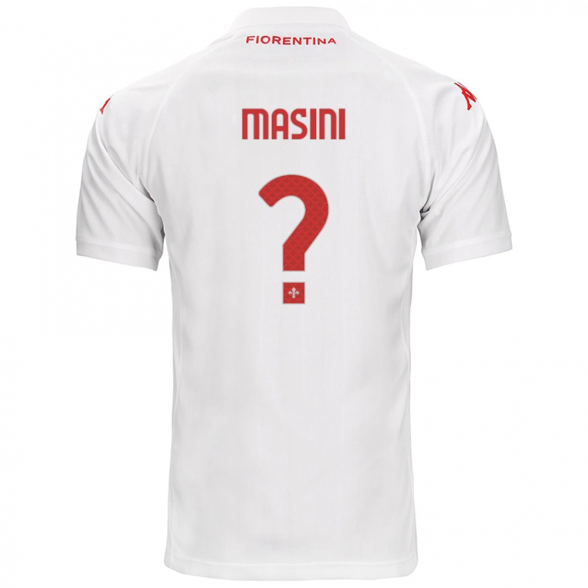 Criança Camisola Mattia Masini #0 Branco Alternativa 2024/25 Camisa Brasil