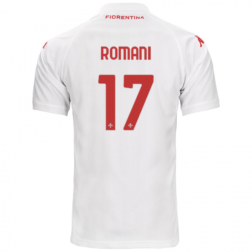 Criança Camisola Lorenzo Romani #17 Branco Alternativa 2024/25 Camisa Brasil