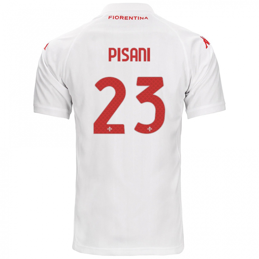 Criança Camisola Diego Pisani #23 Branco Alternativa 2024/25 Camisa Brasil