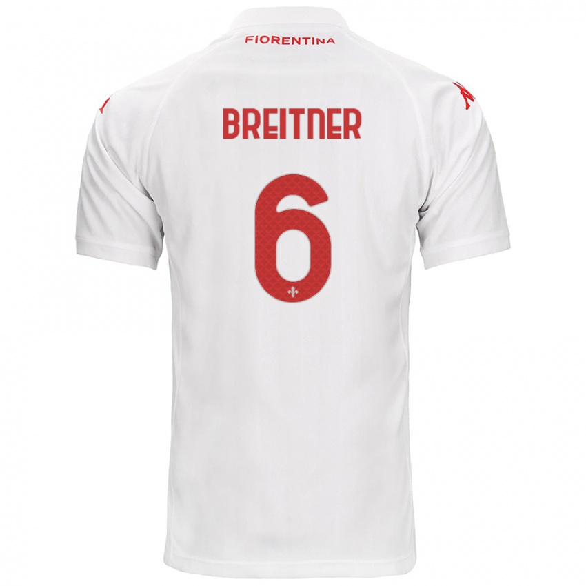 Criança Camisola Stephanie Breitner #6 Branco Alternativa 2024/25 Camisa Brasil