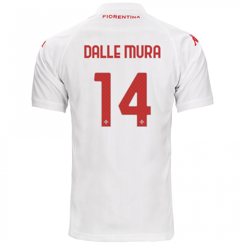 Criança Camisola Christian Dalle Mura #14 Branco Alternativa 2024/25 Camisa Brasil