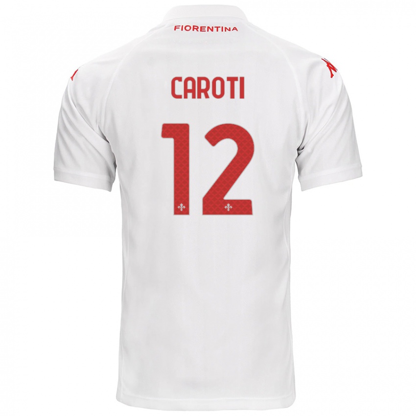 Criança Camisola Filippo Caroti #12 Branco Alternativa 2024/25 Camisa Brasil