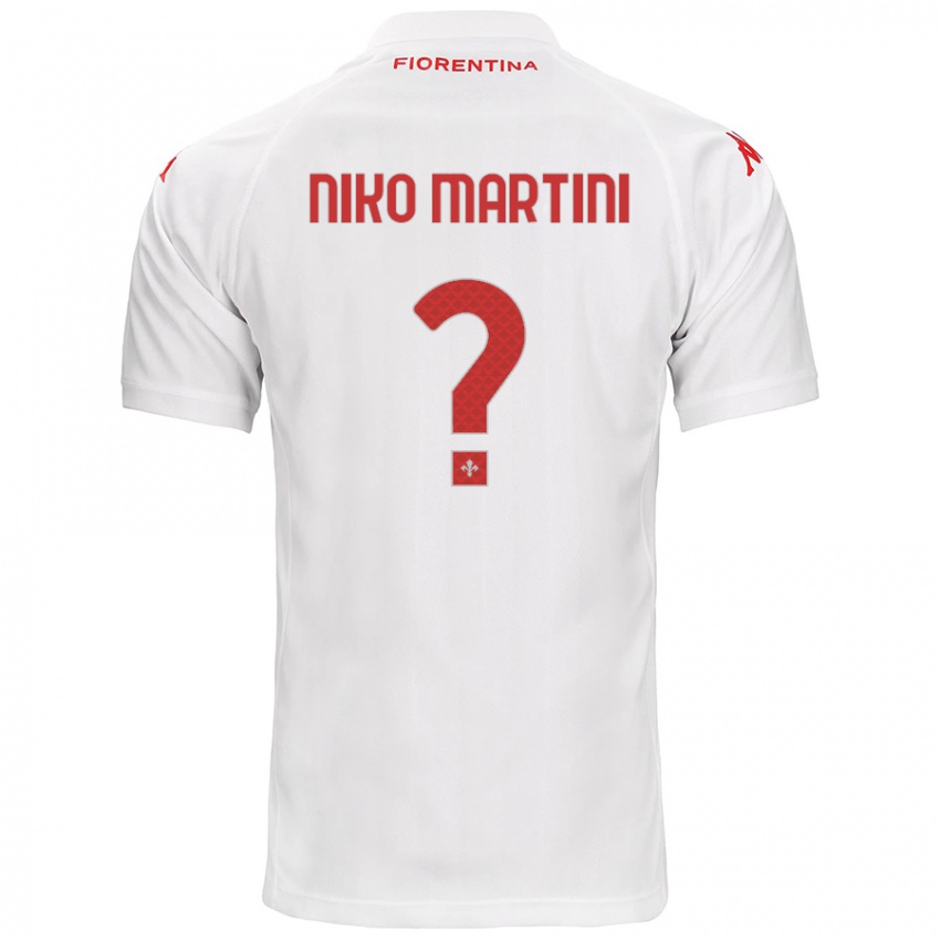 Criança Camisola Niko Martini #0 Branco Alternativa 2024/25 Camisa Brasil