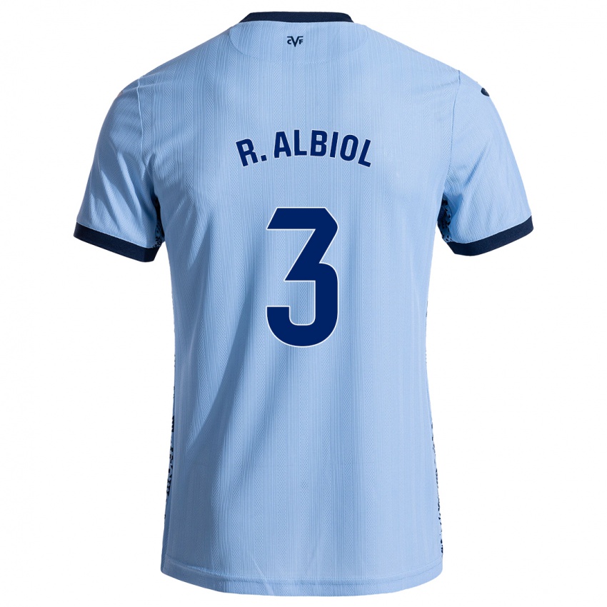 Criança Camisola Raúl Albiol #3 Celeiro Azul Alternativa 2024/25 Camisa Brasil