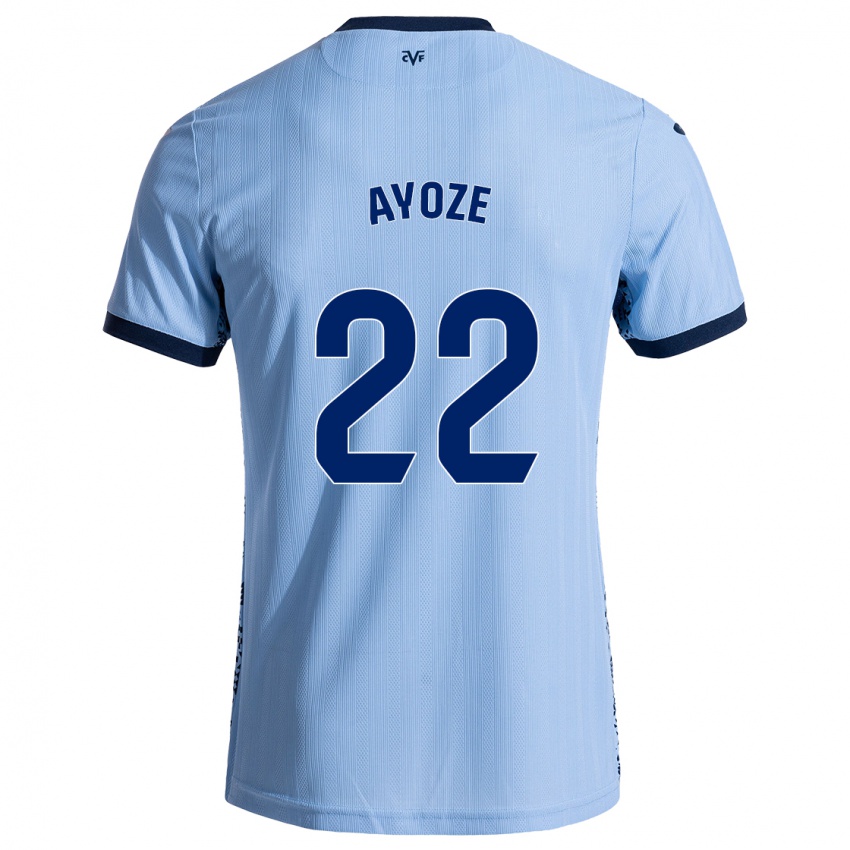 Criança Camisola Ayoze Pérez #22 Celeiro Azul Alternativa 2024/25 Camisa Brasil