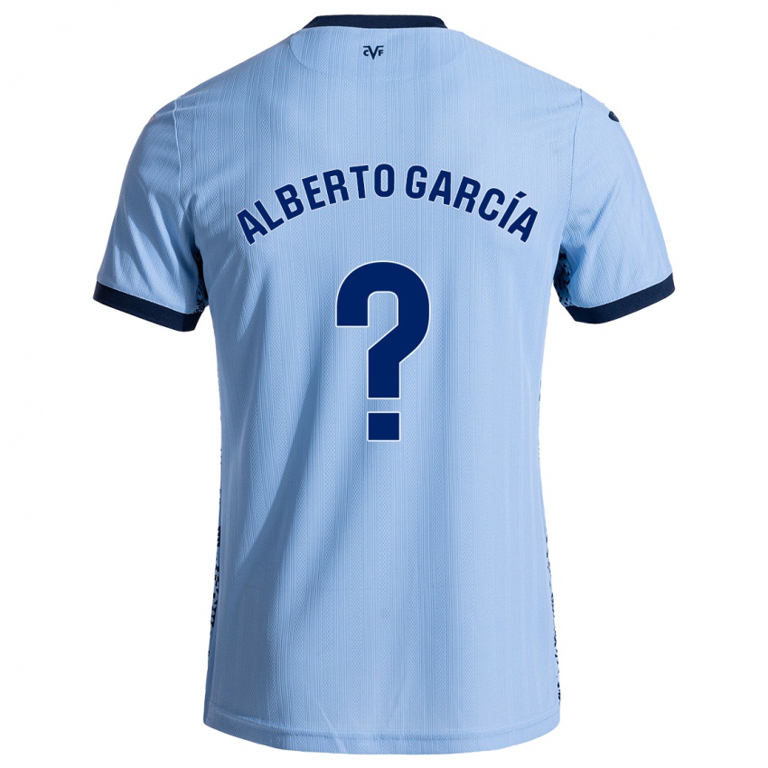 Criança Camisola Alberto García #0 Celeiro Azul Alternativa 2024/25 Camisa Brasil