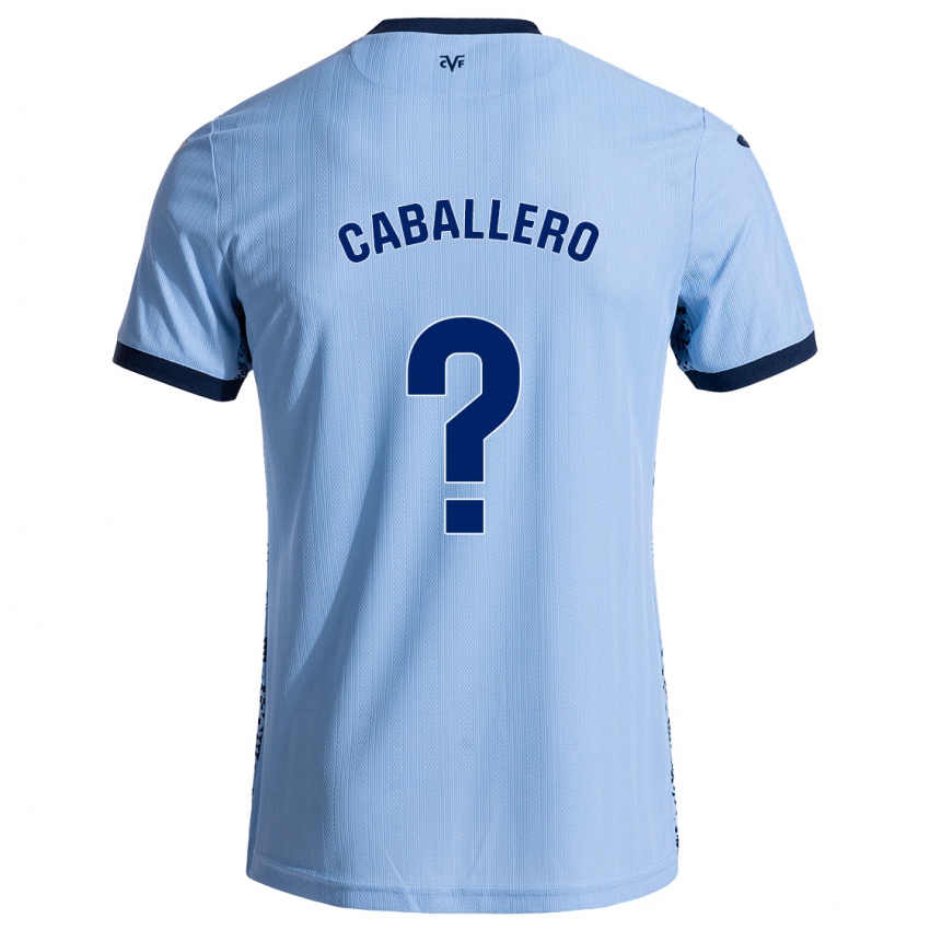 Criança Camisola Jesús Caballero #0 Celeiro Azul Alternativa 2024/25 Camisa Brasil