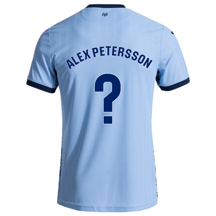 Criança Camisola Max Alex Petersson #0 Celeiro Azul Alternativa 2024/25 Camisa Brasil