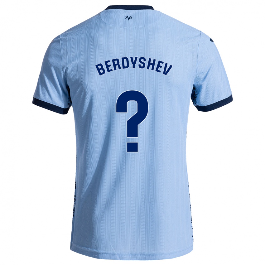 Criança Camisola Tikhon Berdyshev #0 Celeiro Azul Alternativa 2024/25 Camisa Brasil