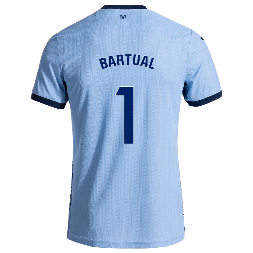 Criança Camisola Kike Bartual #1 Celeiro Azul Alternativa 2024/25 Camisa Brasil