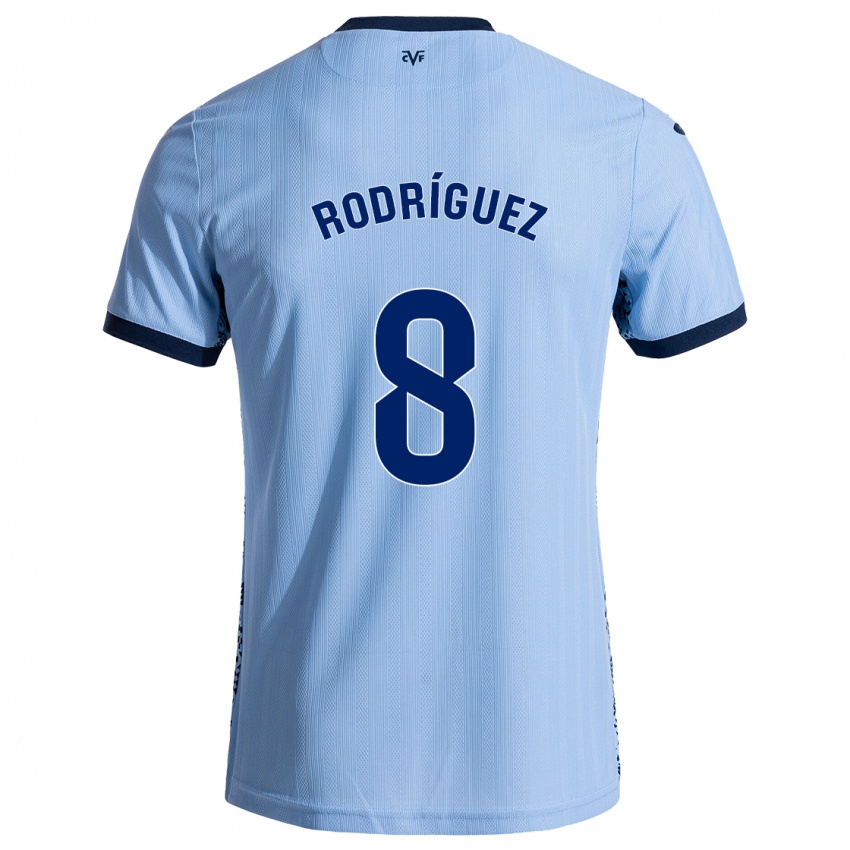 Criança Camisola Unai Rodríguez #8 Celeiro Azul Alternativa 2024/25 Camisa Brasil