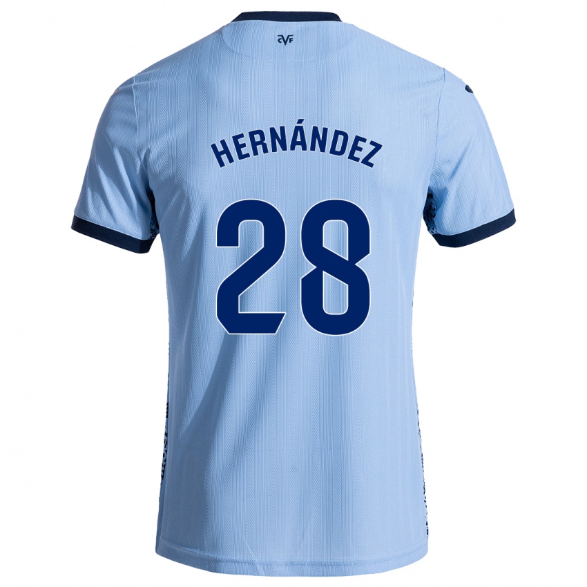 Criança Camisola Gerard Hernández #28 Celeiro Azul Alternativa 2024/25 Camisa Brasil