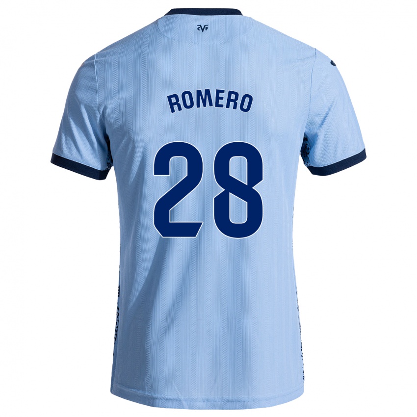 Criança Camisola María Romero #28 Celeiro Azul Alternativa 2024/25 Camisa Brasil