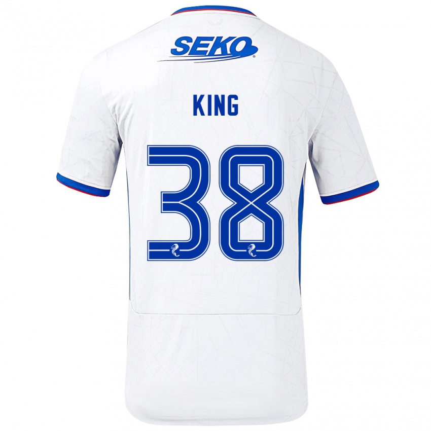 Criança Camisola Leon King #38 Azul Branco Alternativa 2024/25 Camisa Brasil