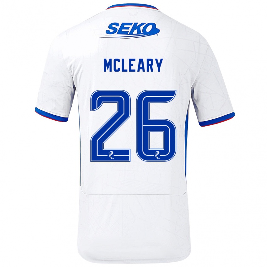 Criança Camisola Jodi Mcleary #26 Azul Branco Alternativa 2024/25 Camisa Brasil