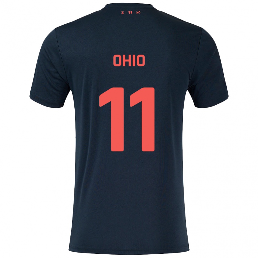 Criança Camisola Noah Ohio #11 Vermelho Preto Alternativa 2024/25 Camisa Brasil