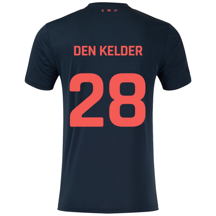 Criança Camisola Gera Op Den Kelder #28 Vermelho Preto Alternativa 2024/25 Camisa Brasil