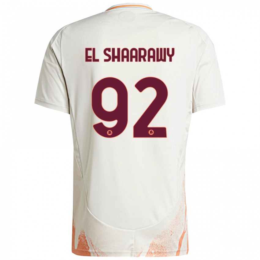 Criança Camisola Stephan El Shaarawy #92 Creme Branco Laranja Alternativa 2024/25 Camisa Brasil