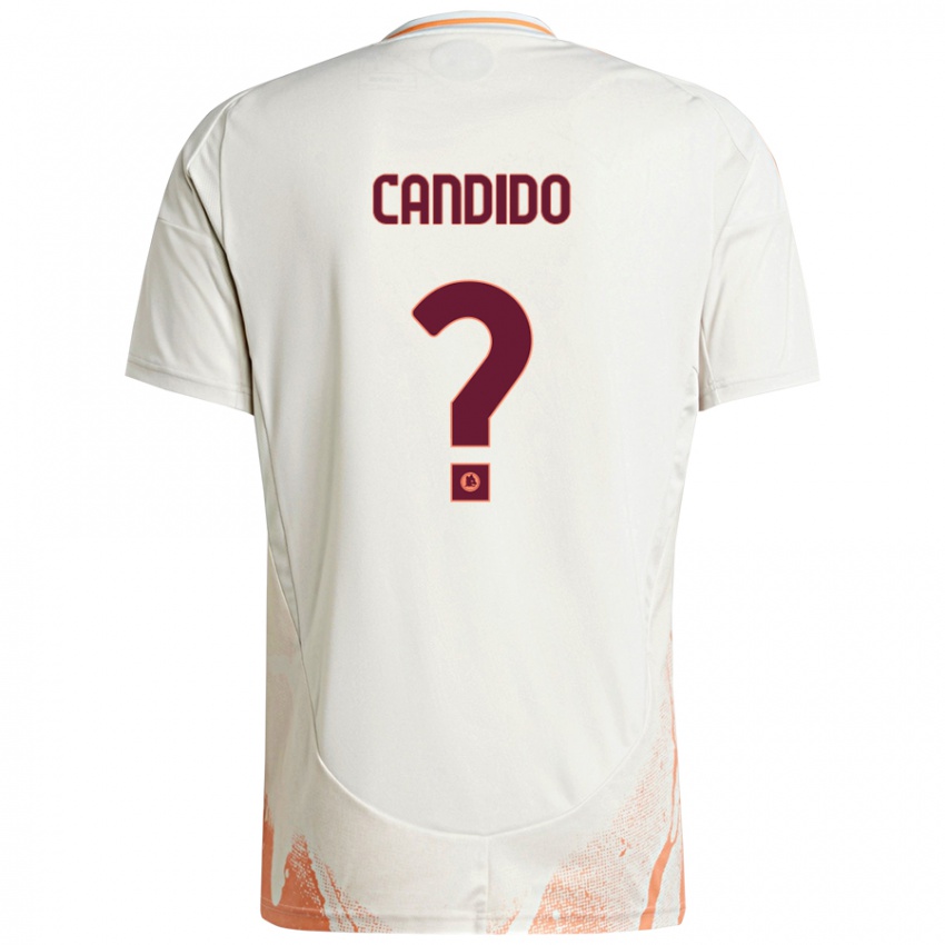 Criança Camisola Gabriele Candido #0 Creme Branco Laranja Alternativa 2024/25 Camisa Brasil