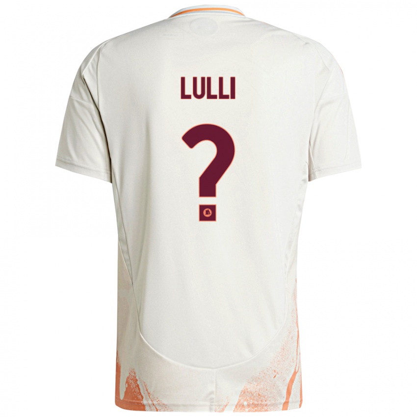 Criança Camisola Emanuele Lulli #0 Creme Branco Laranja Alternativa 2024/25 Camisa Brasil