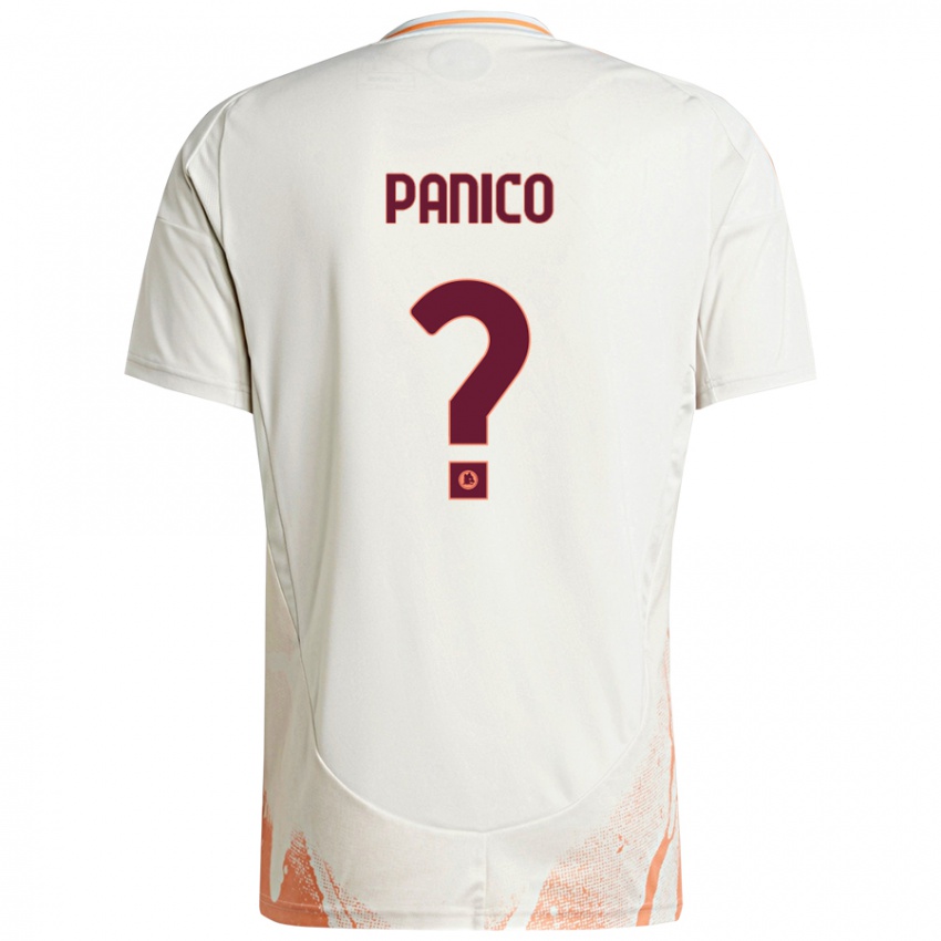 Criança Camisola Francesco Panico #0 Creme Branco Laranja Alternativa 2024/25 Camisa Brasil