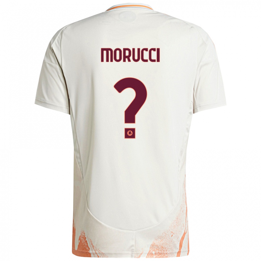 Criança Camisola Edoardo Morucci #0 Creme Branco Laranja Alternativa 2024/25 Camisa Brasil