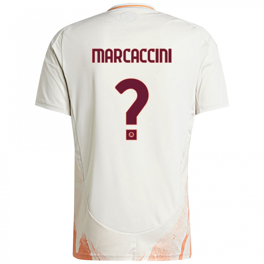 Criança Camisola Alessio Marcaccini #0 Creme Branco Laranja Alternativa 2024/25 Camisa Brasil