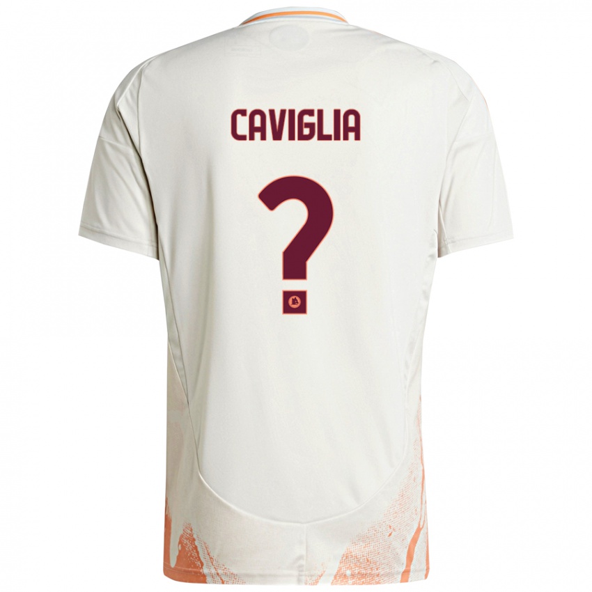 Criança Camisola Manuel Caviglia #0 Creme Branco Laranja Alternativa 2024/25 Camisa Brasil