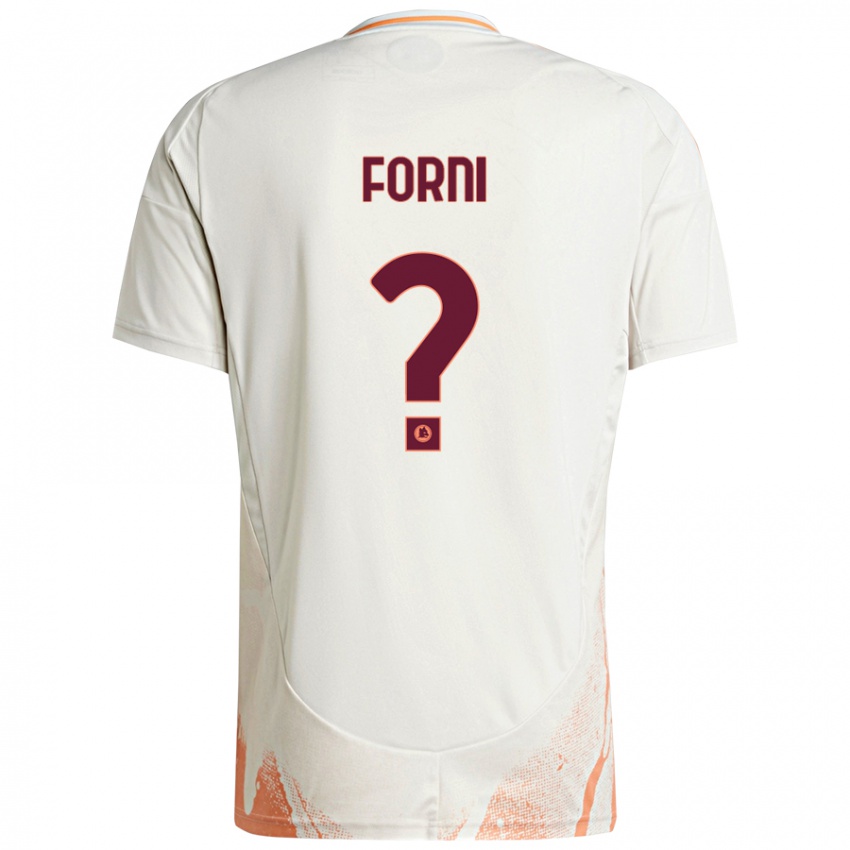 Criança Camisola Matteo Forni #0 Creme Branco Laranja Alternativa 2024/25 Camisa Brasil