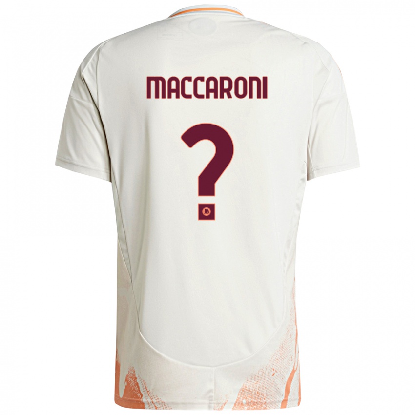 Criança Camisola Valerio Maccaroni #0 Creme Branco Laranja Alternativa 2024/25 Camisa Brasil