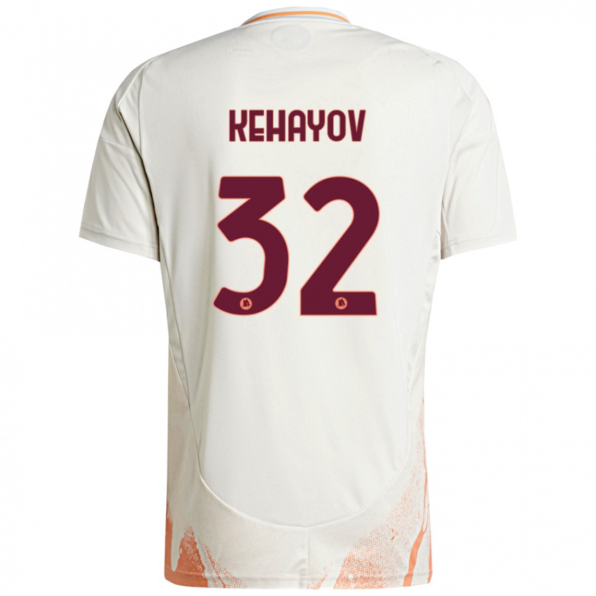 Criança Camisola Atanas Kehayov #32 Creme Branco Laranja Alternativa 2024/25 Camisa Brasil