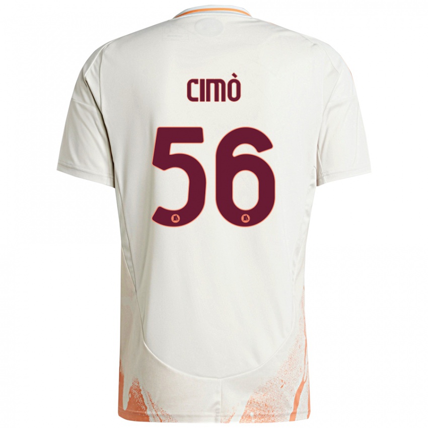 Criança Camisola Giada Cimò #56 Creme Branco Laranja Alternativa 2024/25 Camisa Brasil