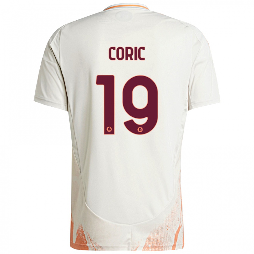 Criança Camisola Ante Coric #19 Creme Branco Laranja Alternativa 2024/25 Camisa Brasil