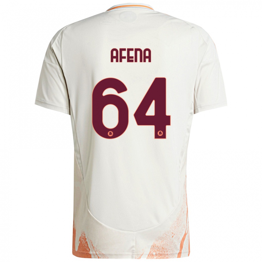 Criança Camisola Felix Afena-Gyan #64 Creme Branco Laranja Alternativa 2024/25 Camisa Brasil