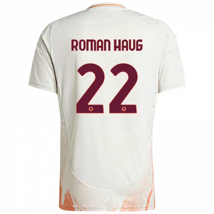 Criança Camisola Sophie Roman Haug #22 Creme Branco Laranja Alternativa 2024/25 Camisa Brasil