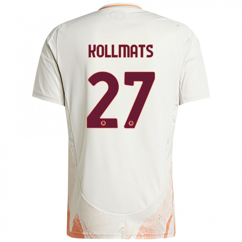 Criança Camisola Beata Kollmats #27 Creme Branco Laranja Alternativa 2024/25 Camisa Brasil