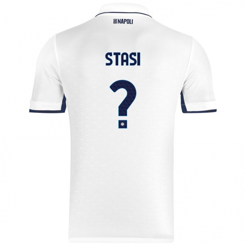 Criança Camisola Pasquale Stasi #0 Azul Real Branco Alternativa 2024/25 Camisa Brasil