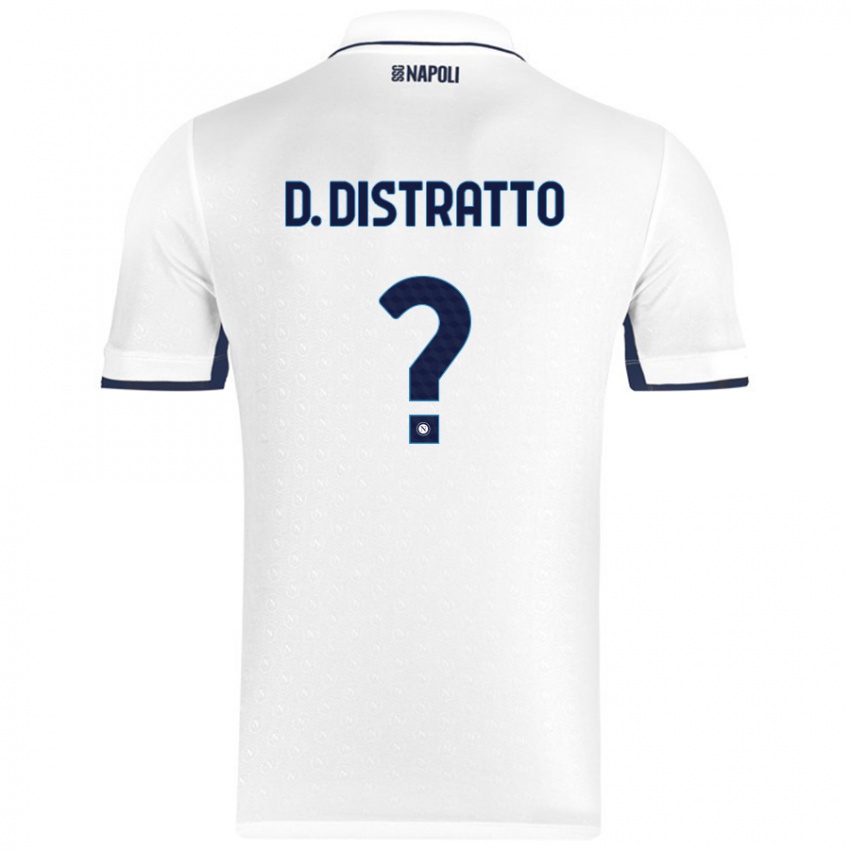 Criança Camisola Donato Distratto #0 Azul Real Branco Alternativa 2024/25 Camisa Brasil