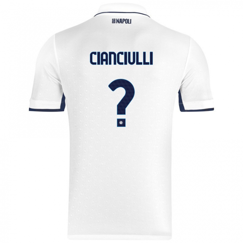 Criança Camisola Antonio Cianciulli #0 Azul Real Branco Alternativa 2024/25 Camisa Brasil