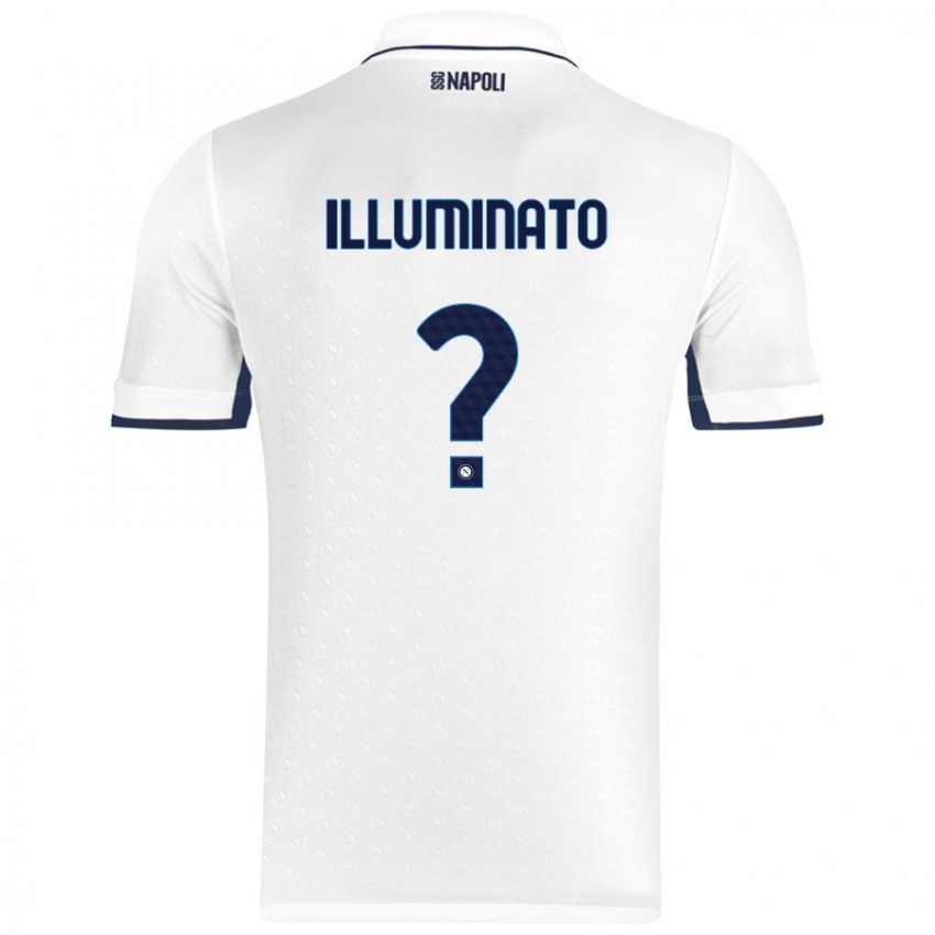 Criança Camisola Antonio Illuminato #0 Azul Real Branco Alternativa 2024/25 Camisa Brasil